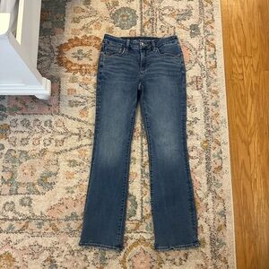 American Eagle Outfitters Women's Dark Blue bootcut Jeans